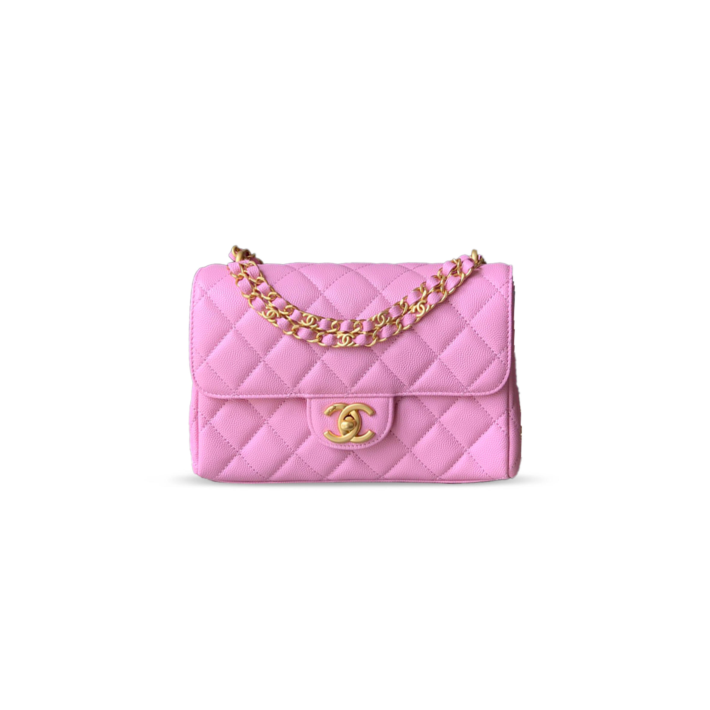 CHANEL CAVIAR WALLET ON CHAIN 321497 (22*14*6.5cm)